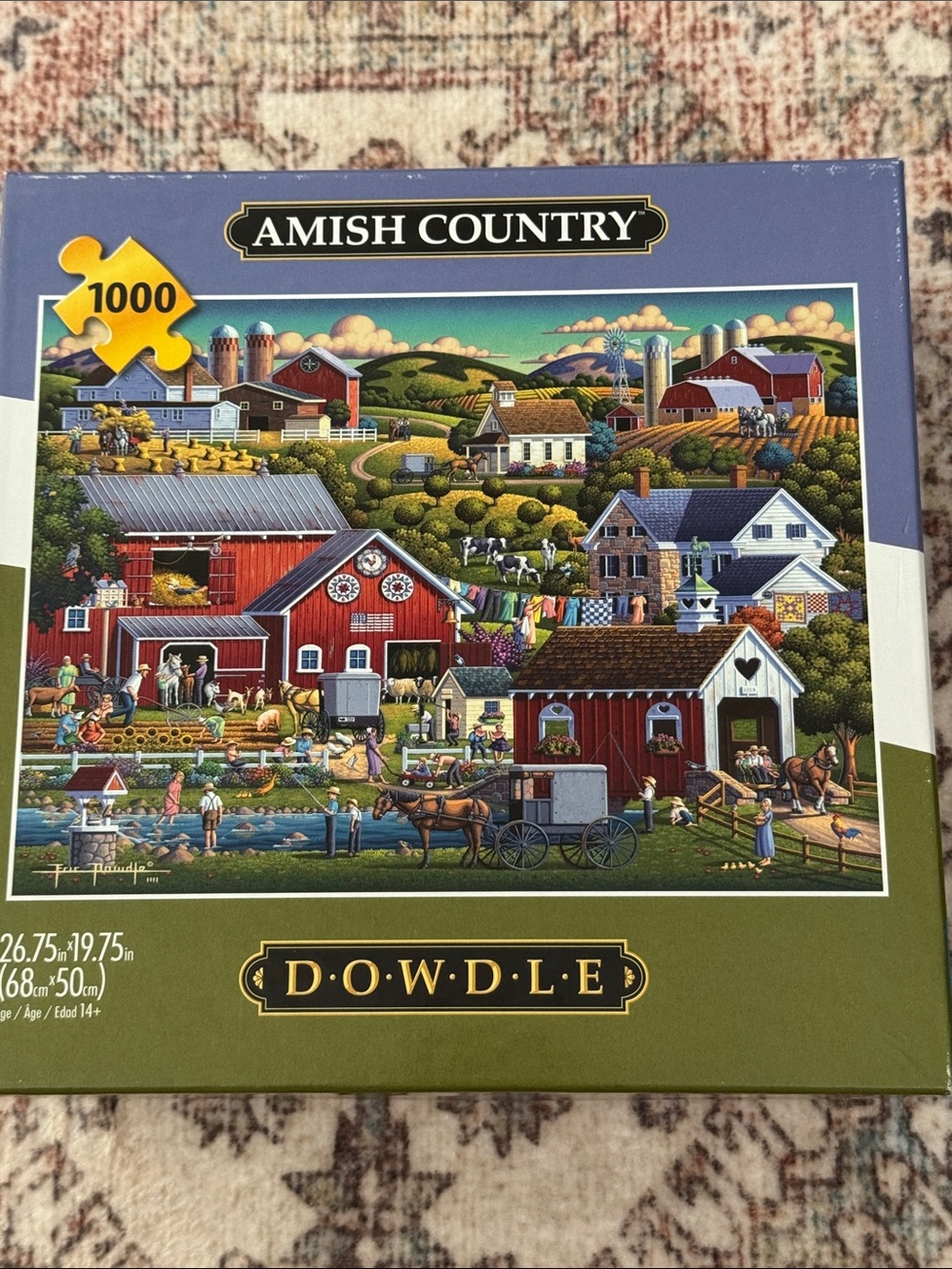 DOWDLE Amish Country 1000 Piece Puzzle